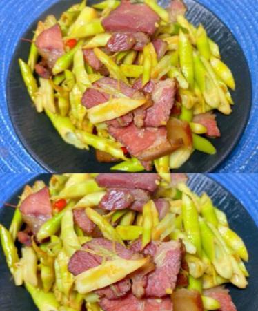 臘肉炒竹筍