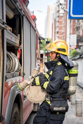 消防員操法訓練