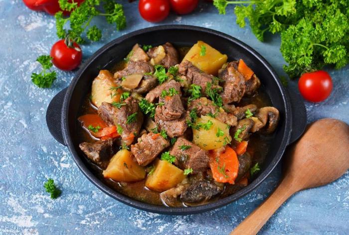 成品土豆燉牛肉